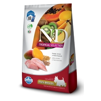 ND TROPICAL CANINA ADULTO MINI FRANGO 10+2KG