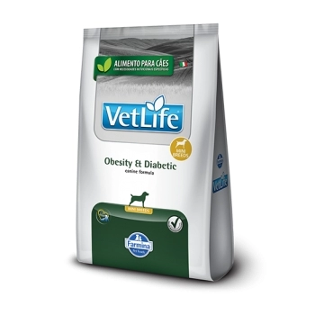 VETLIFE NATURAL CANINA ADULTO MINI OBESITY DIABETIC 10,1KG