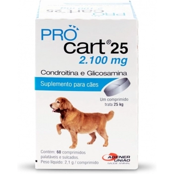 PROCART 25 X 60 COMP 2100MG