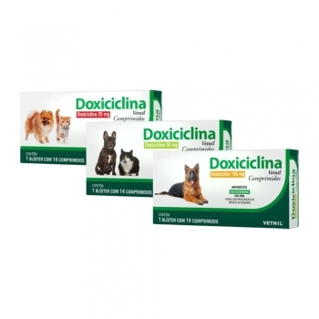 DOXICICLINA VETNIL 50MG COMPRIMIDOS