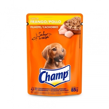 CHAMP SCH FILHOTE FRANGO 85G