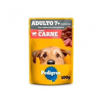 PEDIGREE SACHE SENIOR CARNE AO MOLHO 100G