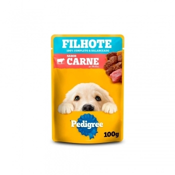 PEDIGREE SACHE FILHOTE CARNE AO MOLHO 100G