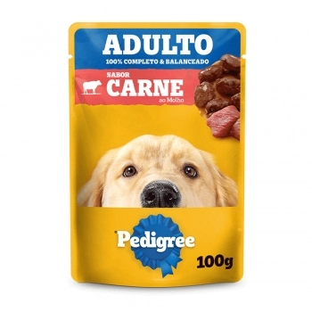 PEDIGREE SACHE ADULTO RM CARNE AO MOLHO 100G