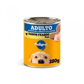 PEDIGREE LATA ADULTO FRANGO PATE 280G