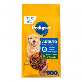 PEDIGREE DRY ADULTO CARNE & VEGETAIS 900G
