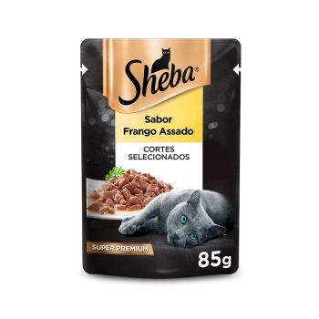 SHEBA SACHE ADULTO FRANGO ASSADO 85G