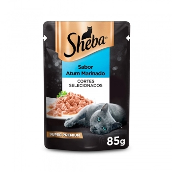 SHEBA SACHE ADULTO ATUM MARINADO 85G