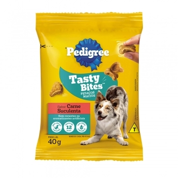 PEDIGREE TASTY BITES CARNE 40G