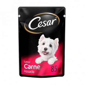 CESAR SACHE ADULTO CARNE ASSADA 85G