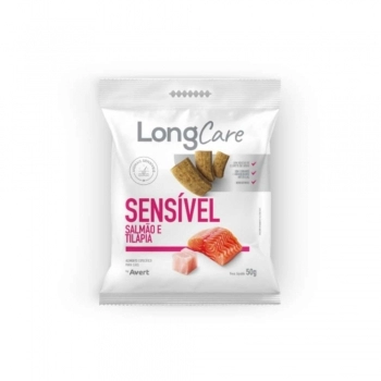 LONGCARE SALMAO E TILAPIA 50G