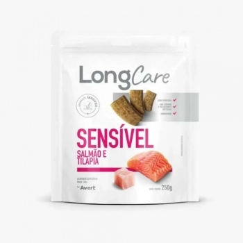 LONGCARE SALMAO E TILAPIA 250G