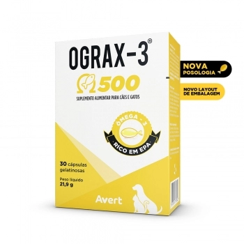 OGRAX-3 500MG 90 CAPSULAS