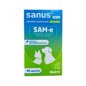SANUS 100MG 30 CAPSULAS