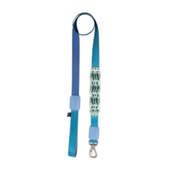 GUIA DOG GENTLE PULL AZUL E AZUL JEANS - BORRACHA AZUL