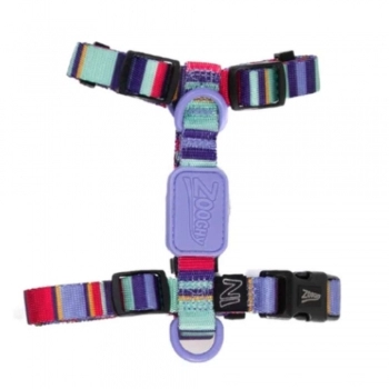 PEITORAL H RAIOS E LISTRAS - BORRACHA VIOLETA G