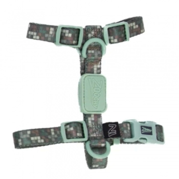 PEITORAL H TETRIS - BORRACHA VERDE MENTA G