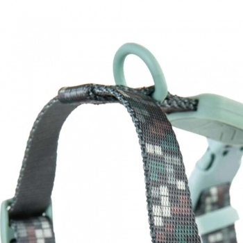 PEITORAL H TETRIS - BORRACHA VERDE MENTA P