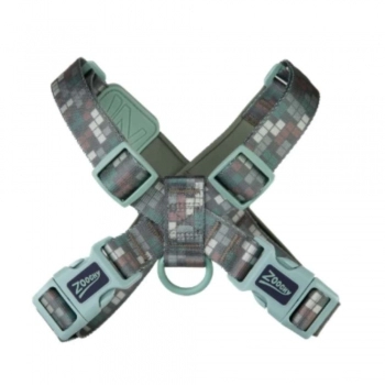 PEITORAL X TETRIS - BORRACHA VERDE MENTA M