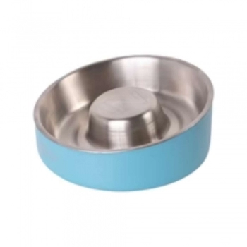 COMEDOURO LENTO POWER THERMO 690ML - AZUL