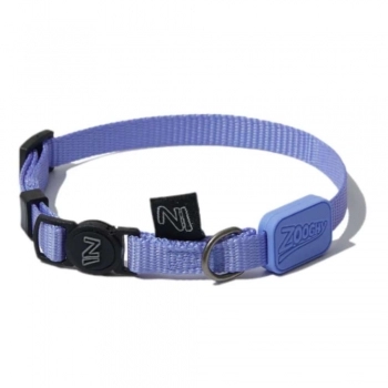 COLEIRA DOG VIOLETA - BORRACHA VIOLETA G