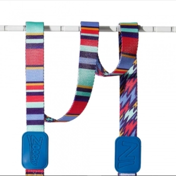 GUIA DOG RAIOS E LISTRAS - BORRACHA AZUL M