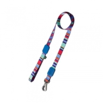 GUIA DOG RAIOS E LISTRAS - BORRACHA AZUL M