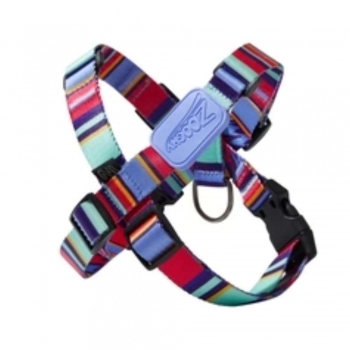 PEITORAL X RAIOS E LISTRAS - BORRACHA VIOLETA P