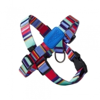 PEITORAL X RAIOS E LISTRAS - BORRACHA AZUL G