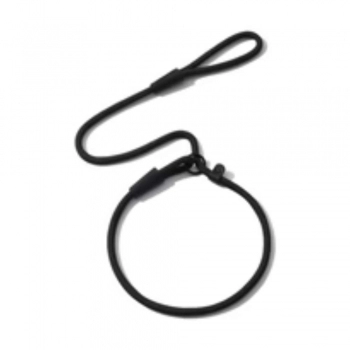 GUIA ADESTRADORA DE CORDA PRETA - BORRACHA PRETA