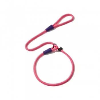 GUIA ADESTRADORA DE CORDA ROSA - BORRACHA ROXA