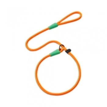 GUIA ADESTRADORA DE CORDA LARANJA - BORRACHA VERDE