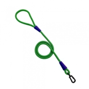 GUIA DE CORDA VERDE - BORRACHA ROXA