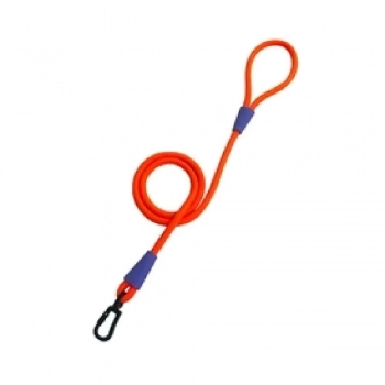 GUIA DE CORDA LARANJA - BORRACHA VIOLETA