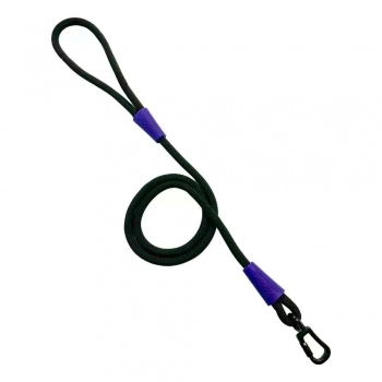 GUIA DE CORDA PRETO - BORRACHA ROXA