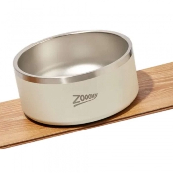 COMEDOURO POWER THERMO CAPACIDADE 1920ML BRANCO PEROLA