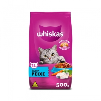 WHISKAS DRY ADULTO PEIXE 500G