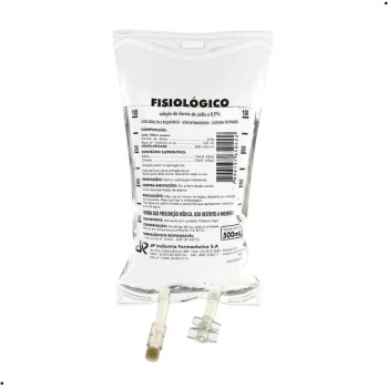 Solução Fisiológica 0,9% 500 ml - bolsas de PVC