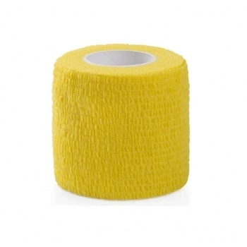 BANDAGEM LATEX 5CM - AMARELA