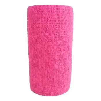BANDAGEM FLEXÍVEL LATEX HOPPNER - 10CM - ROSA