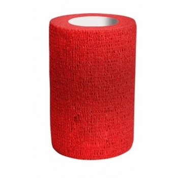 BANDAGEM FLEXÍVEL LATEX HOPPNER - 10CM - VERMELHO