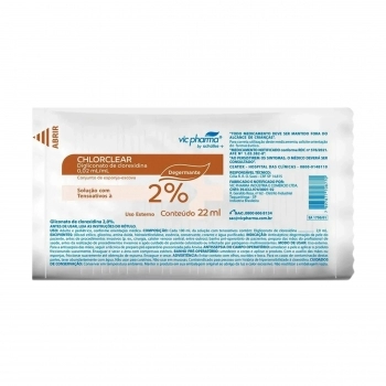 ESCOVA PARA ASSEPSIA CLOREXIDINA 2%