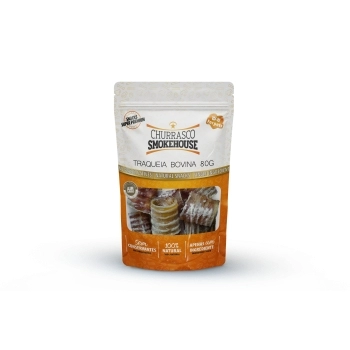 PETISCO NATURAL CHURRASCO SMOKEHOUSE - TRAQUEIA BOVINA 80G