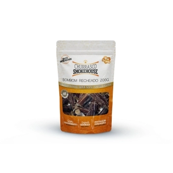 PETISCO NATURAL CHURRASCO SMOKEHOUSE - BOM BOM RECHEADO 200G