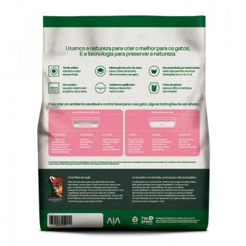 AREIA HIGIÊNICA - VIVA VERDE GRÃOS MISTOS 10KG