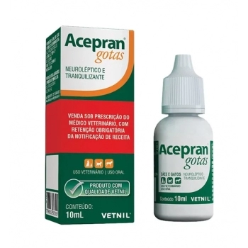 ACEPRAN GOTAS FRASCO CONTENDO 10ML - VETNIL
