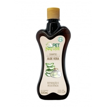 PET NATURE SHAMPOO ALOE VERA 500ML