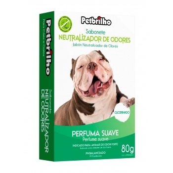 SABONETE NEUTRALIZADOR DE ODORES 80G - PETBRILHO