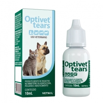 OPTIVET TEARS PET SOLUÇÃO OFTÁLMICA 10ML - VETNIL