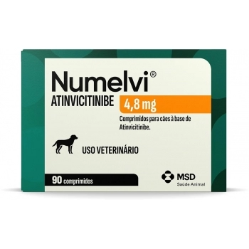 NUMELVI 4.8MG - TRATAMENTO PARA COCEIRA - COM 90 COMPRIMIDOS - MSD